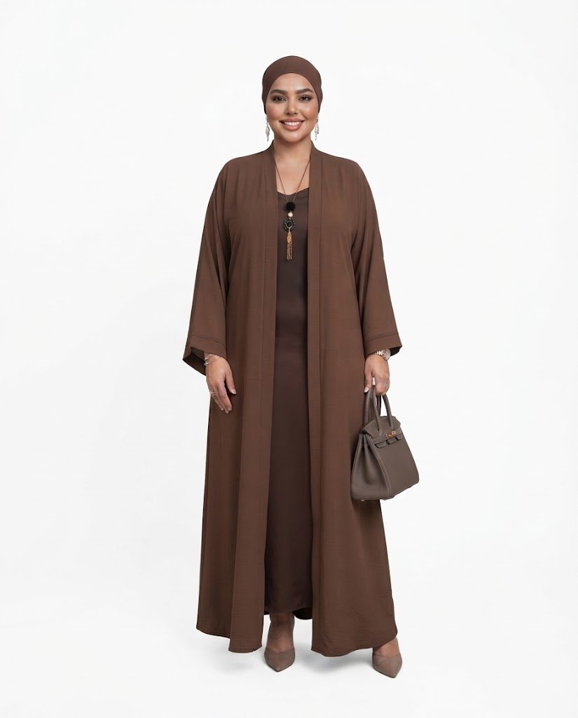 Double Shirt Korean Abaya