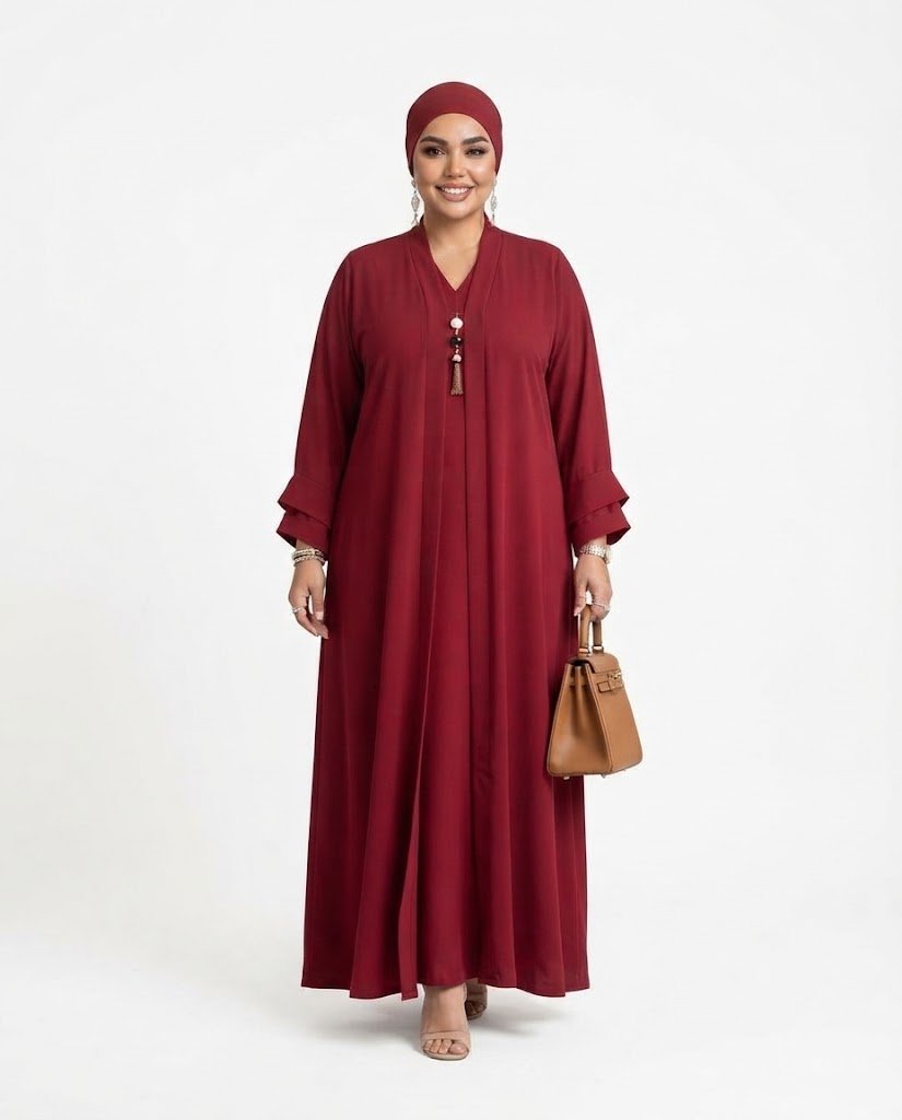 Double Shirt Korean Abaya