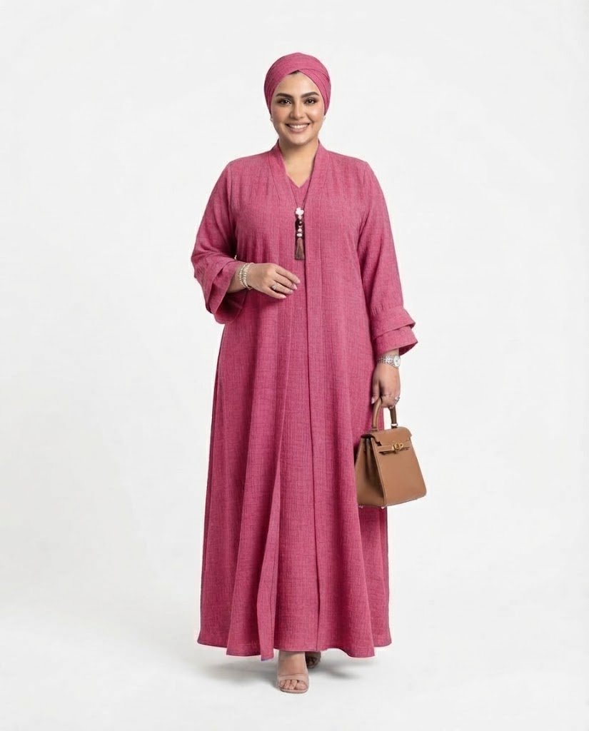 Double Shirt Korean Abaya